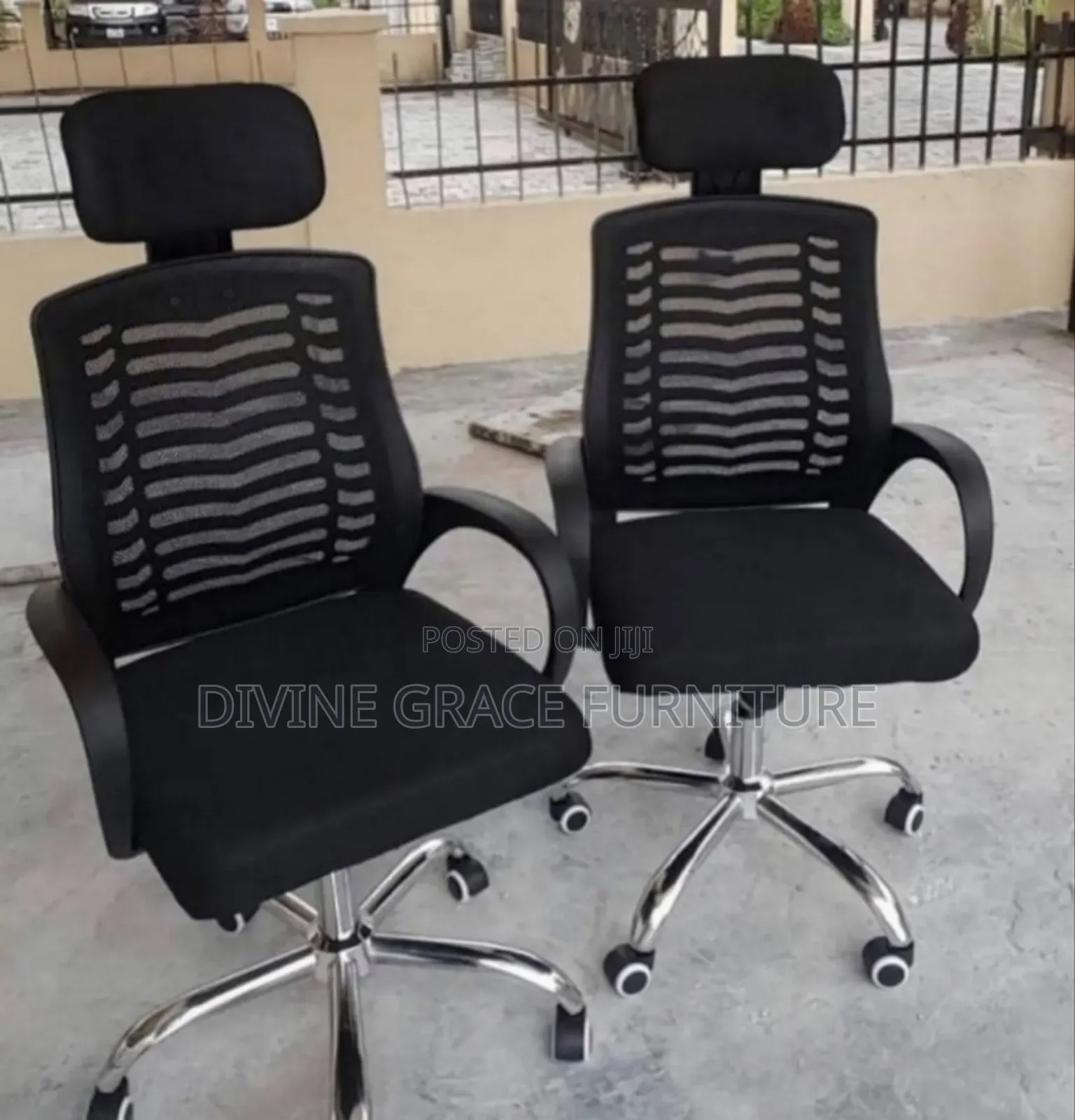Office Chair With Headrest