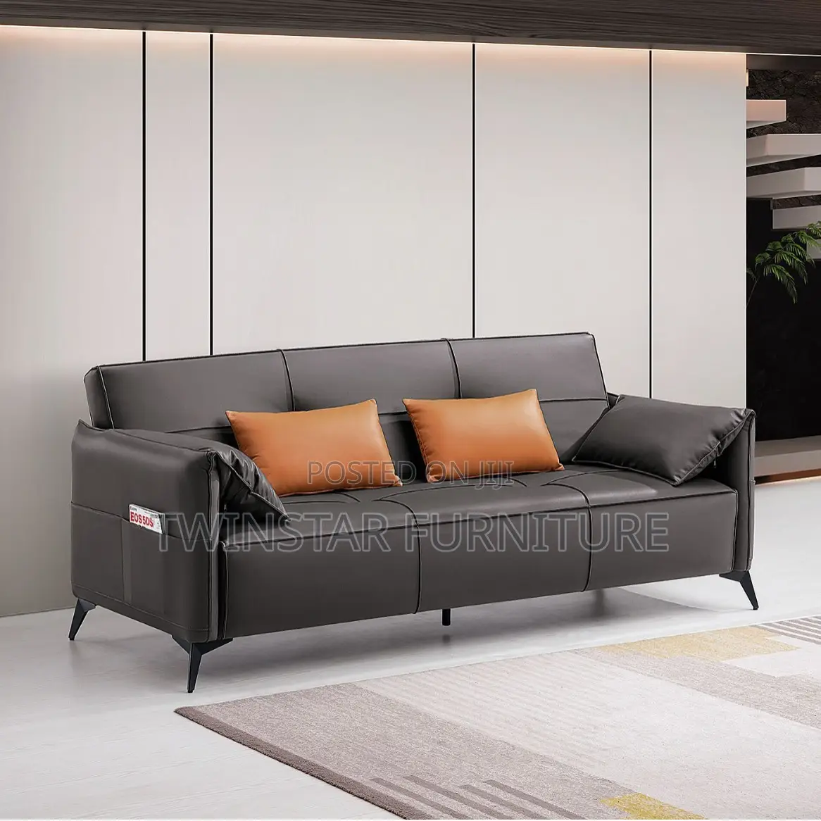 New Modern Leather Multifunctional Sofa Bed