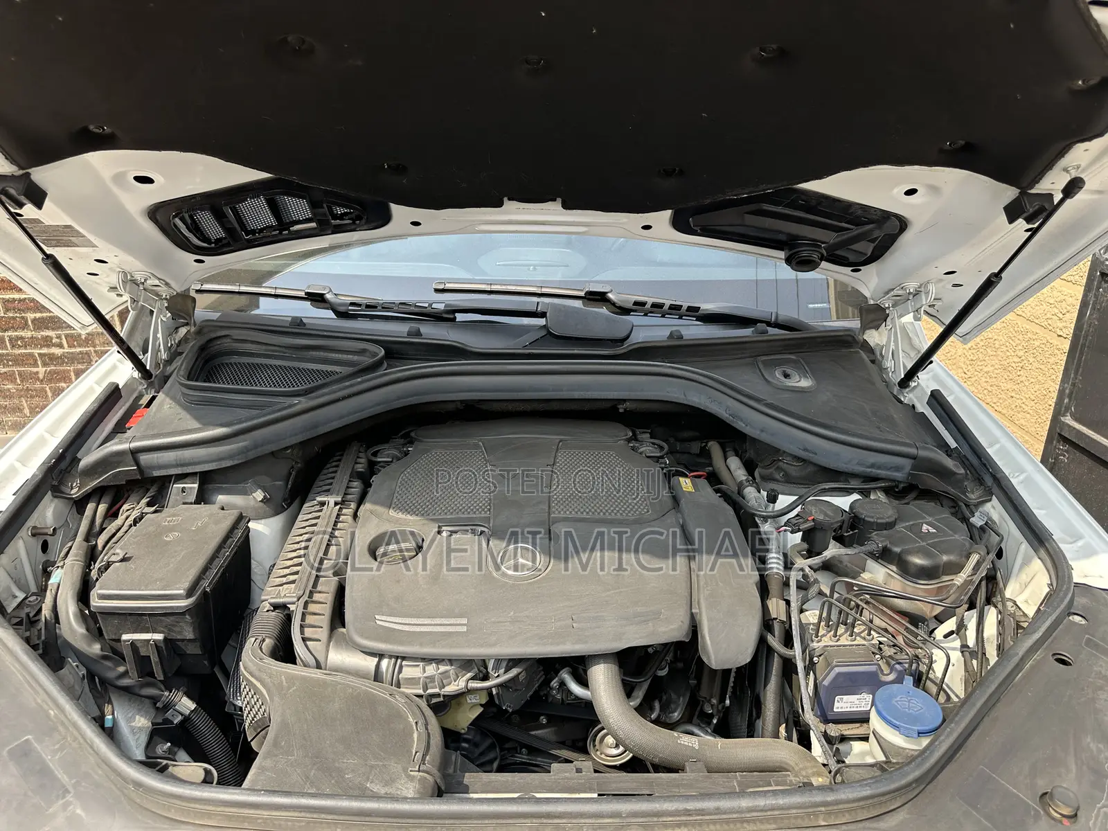 Mercedes-Benz GLE-Class GLE 350d 4MATIC 2018 White