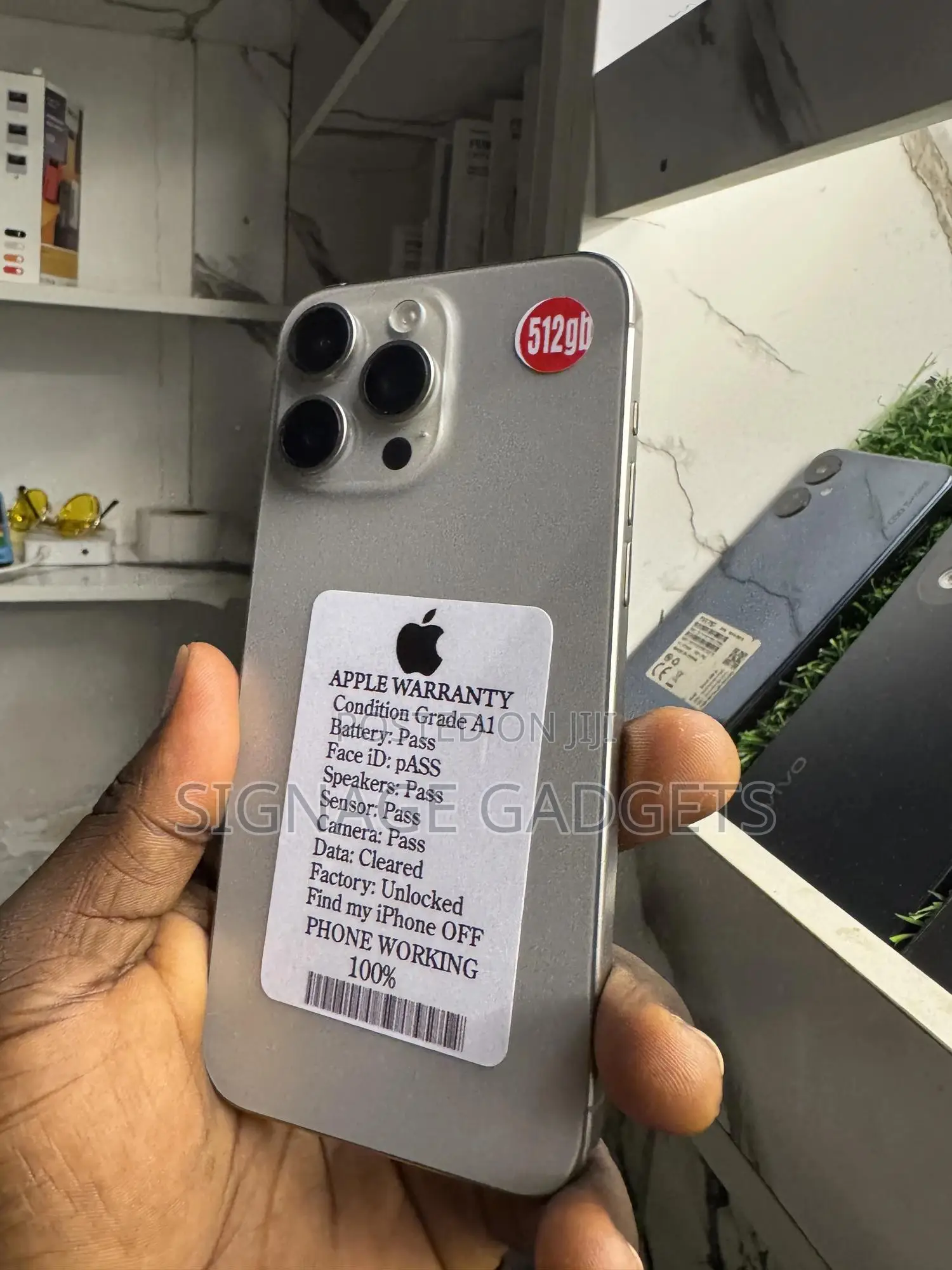 Apple iPhone 15 Pro Max 512 GB Gray