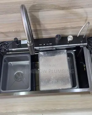 Smart Multifunctional Kitchen Sink. (Luxury 7 Button Digital Sink)