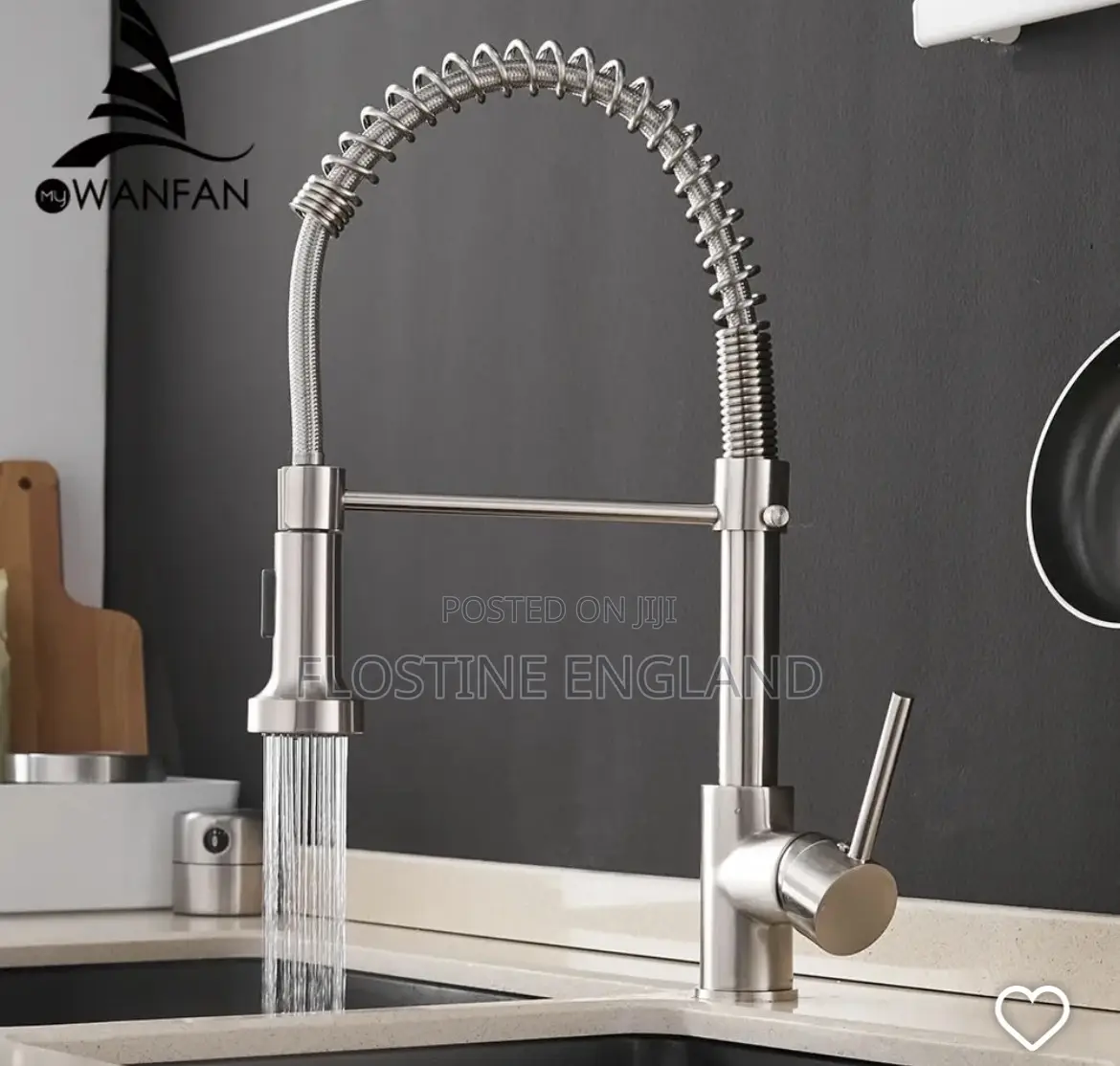 Long Kitchen Taps