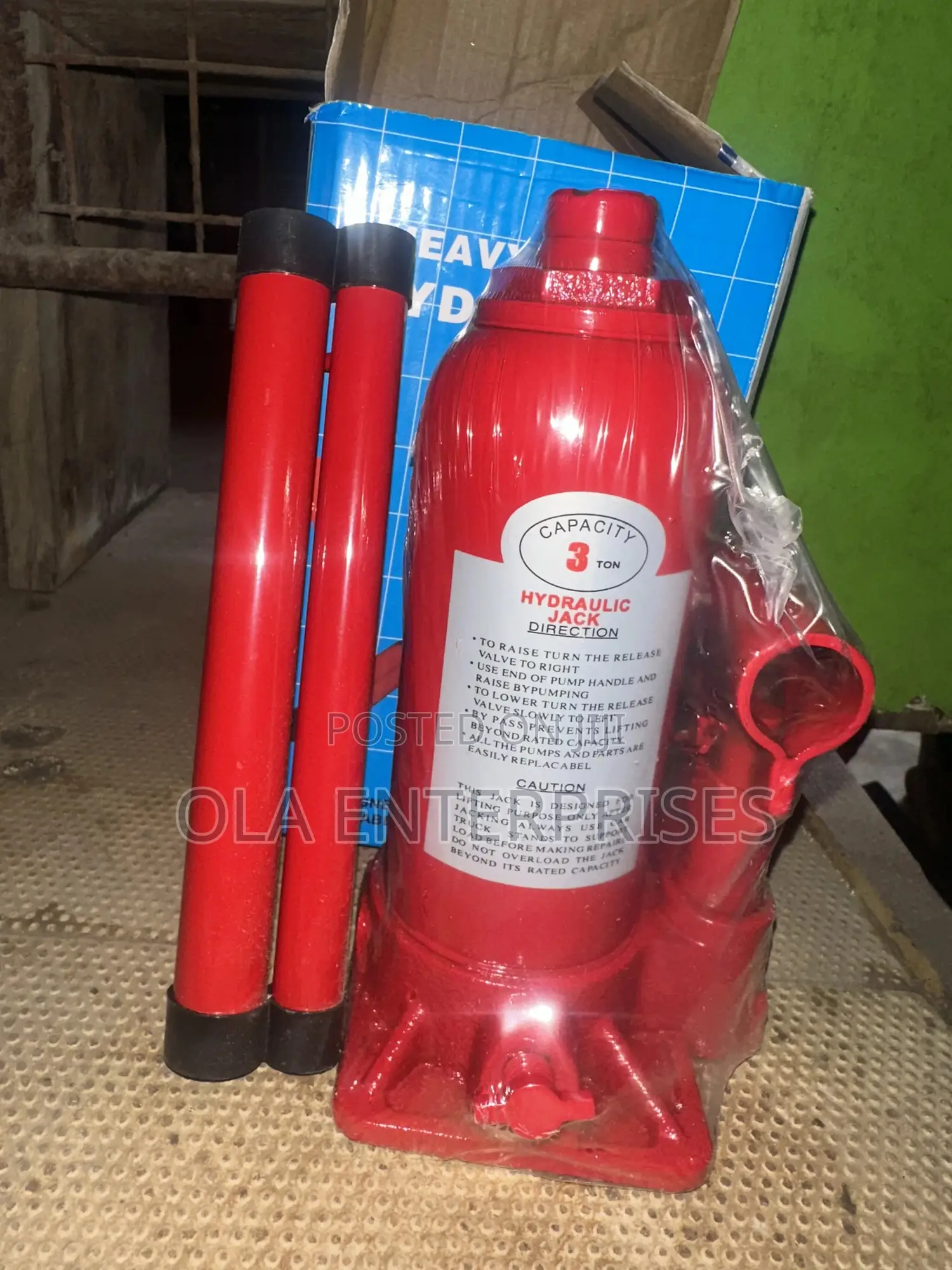 3 Ton Hydraulic Jack