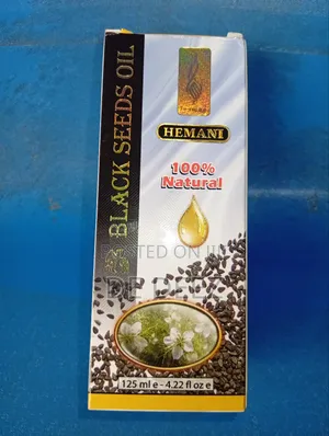 Natural Organic Cold Pressed Black Seeds Oil