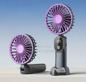 Portable Mini Fan, Usb Rechargeable 6-
