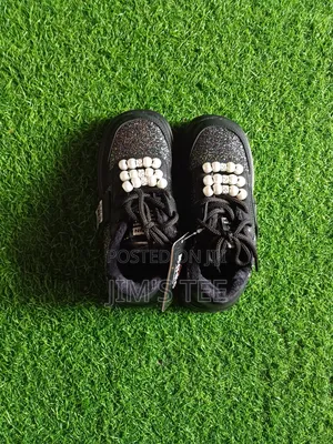 Baby Boy Black Classic Sneakers
