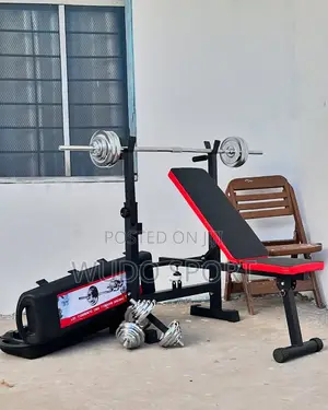 50kg Chrome Barbell and Dumbbell