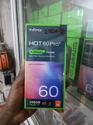 New Infinix Hot 60 Pro+ 128 GB Black
