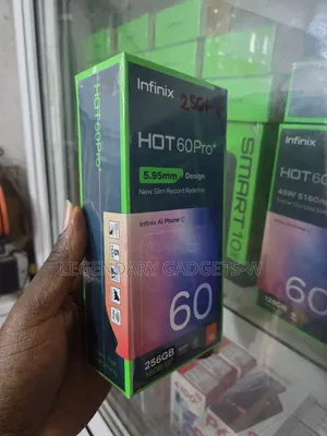 New Infinix Hot 60 Pro+ 128 GB Black
