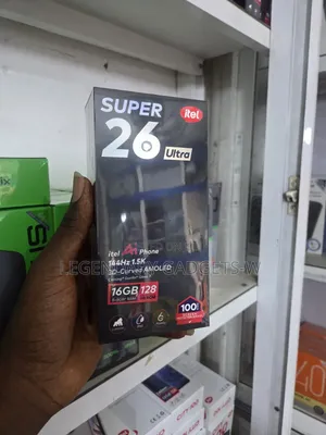 New Itel S26 Ultra 128 GB Black