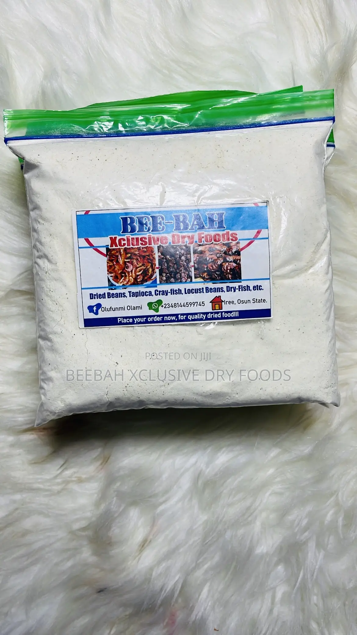 Tapioca,Beans Flour, Cassava Flakes