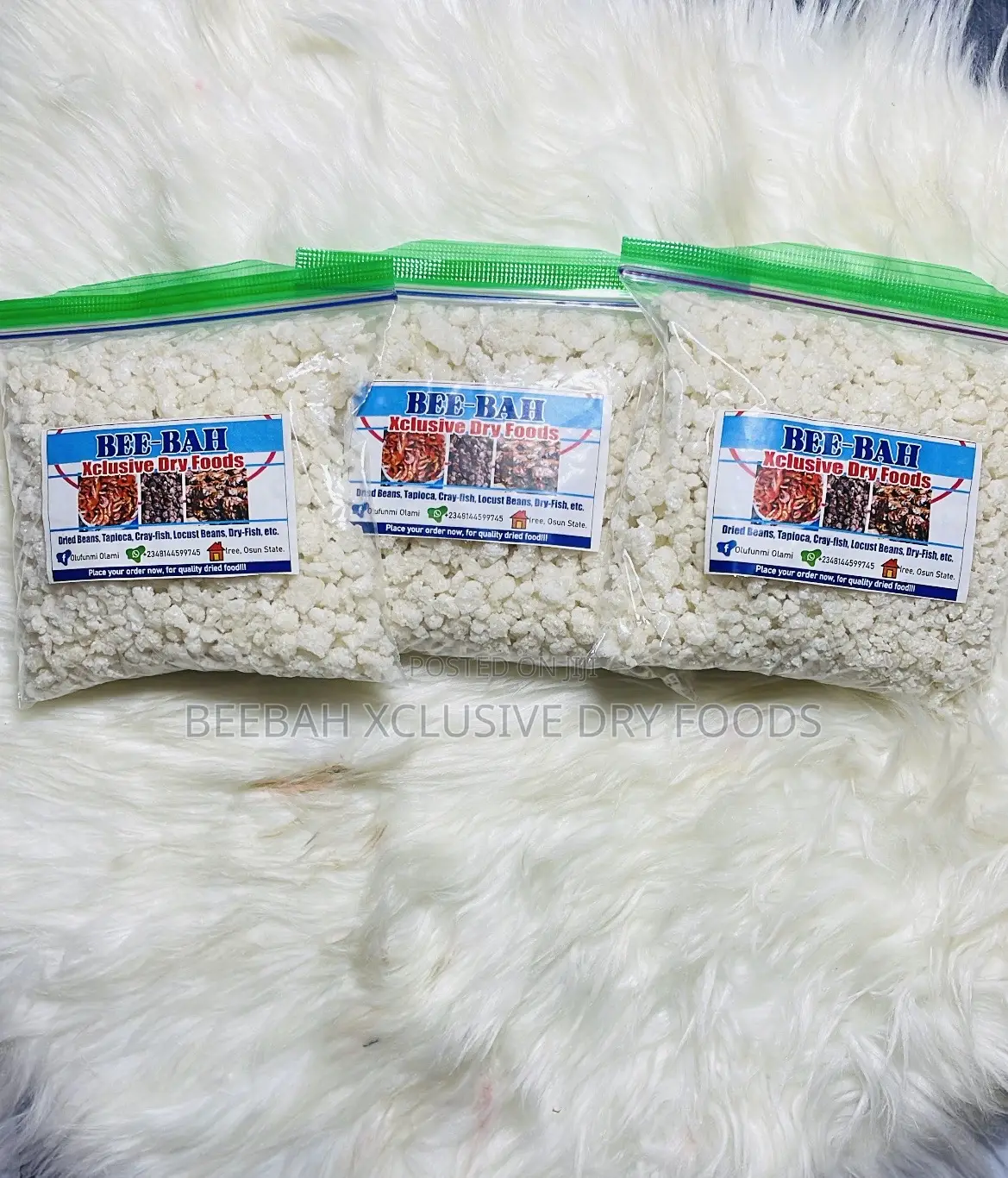 Tapioca,Beans Flour, Cassava Flakes