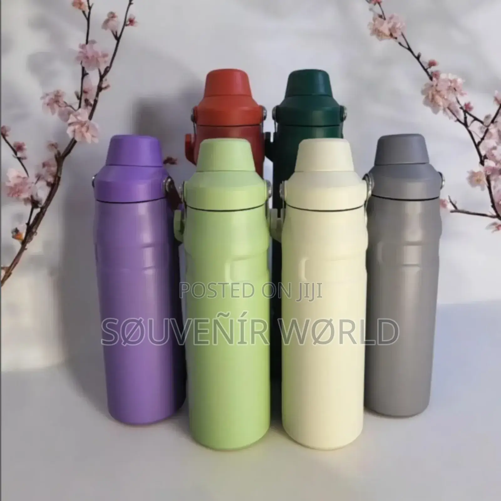 480ml Bucket Handle Water Bottle – Portable Durable