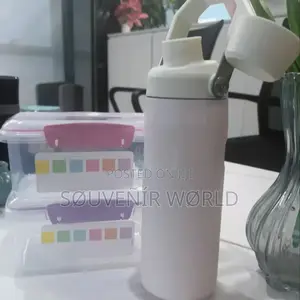 480ml Bucket Handle Water Bottle – Portable Durable