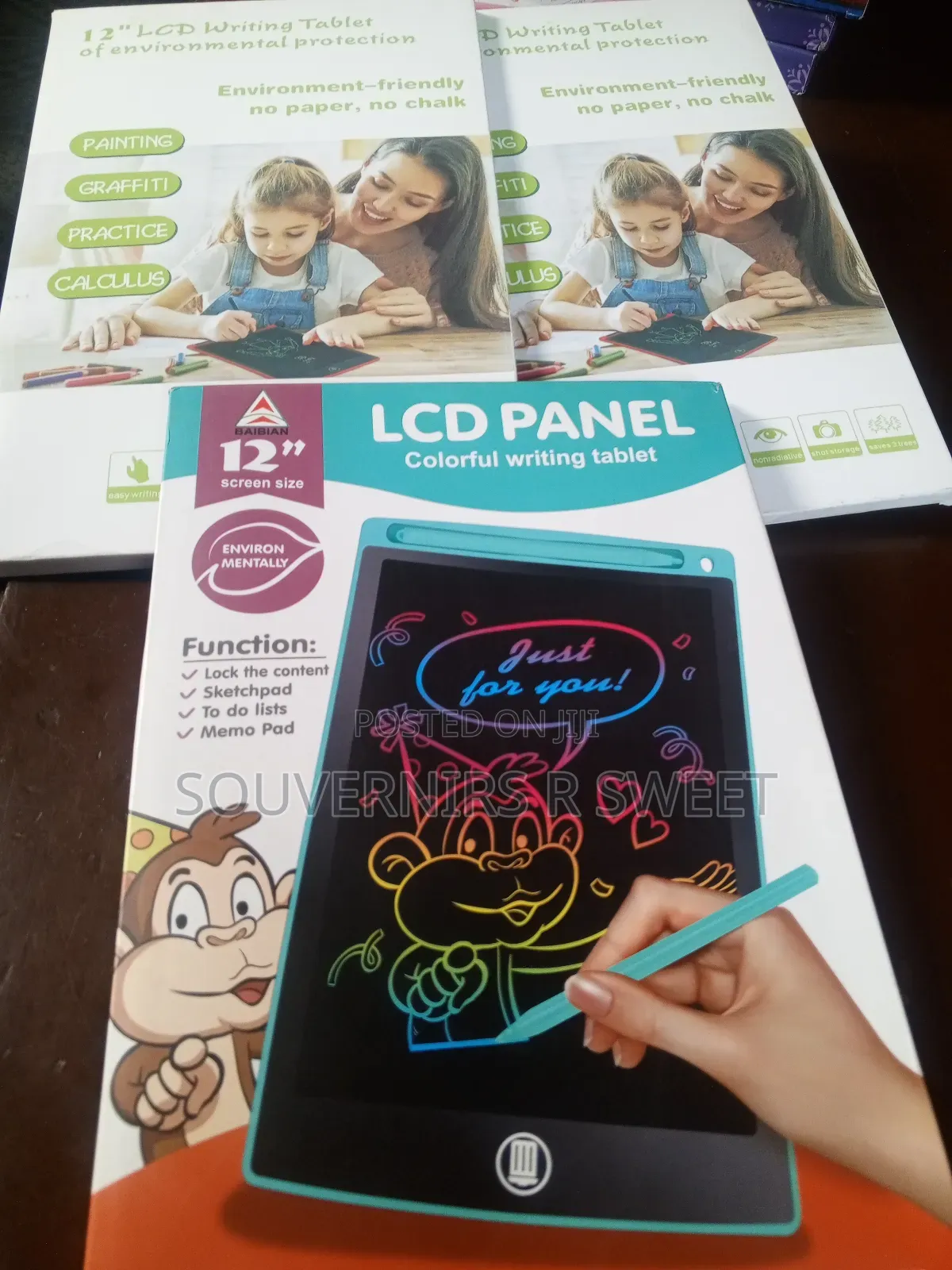 12' LCD Writing Tablets for Kids