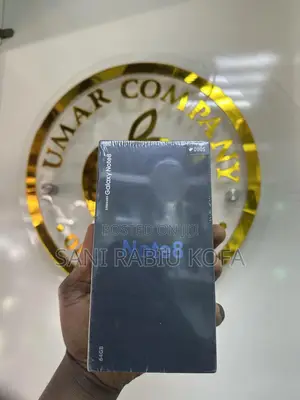 New Samsung Galaxy Note 8 64 GB Black