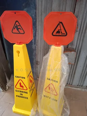 Rubber Caution Signs