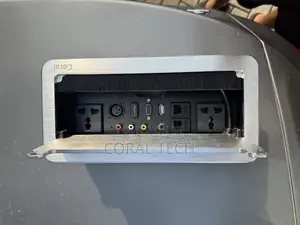 Conference Table Socket With Hdmi USB Rj45 and Audio Ports