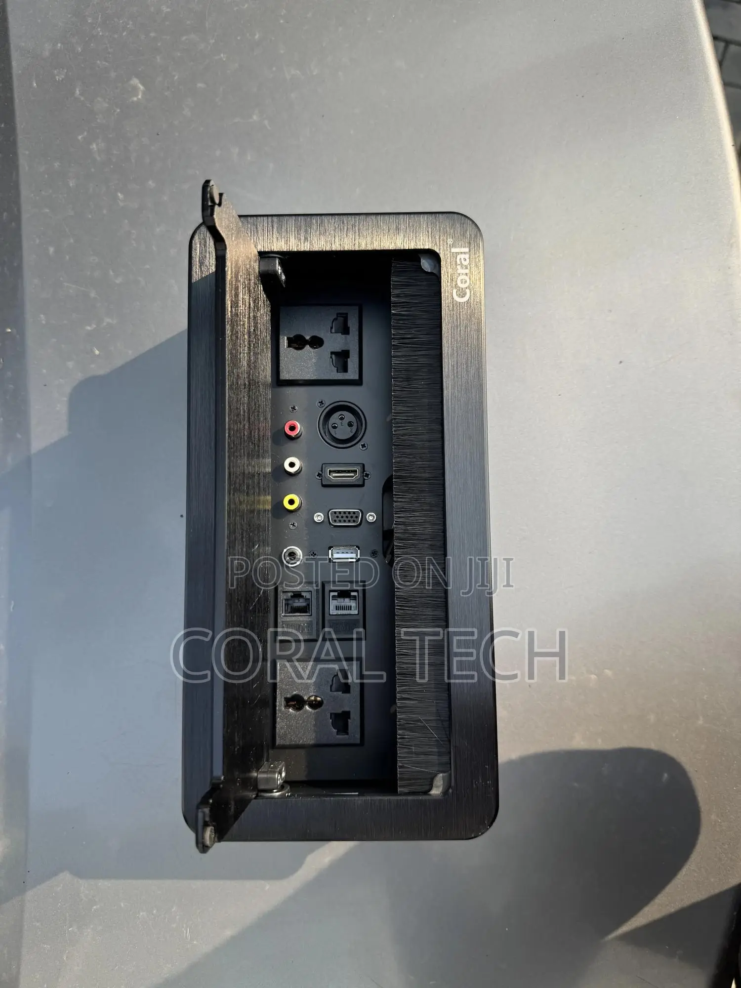Conference Table Socket With Hdmi USB Rj45 and Audio Ports