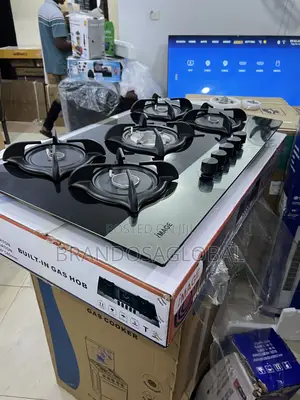 Image Five Burner Built In Gas Cooker Easy Maintenance 90g6