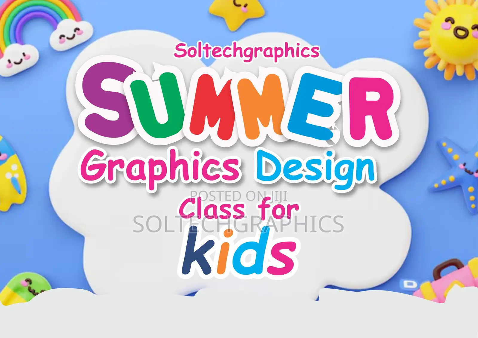 Summer Graphics Lesson For Kids