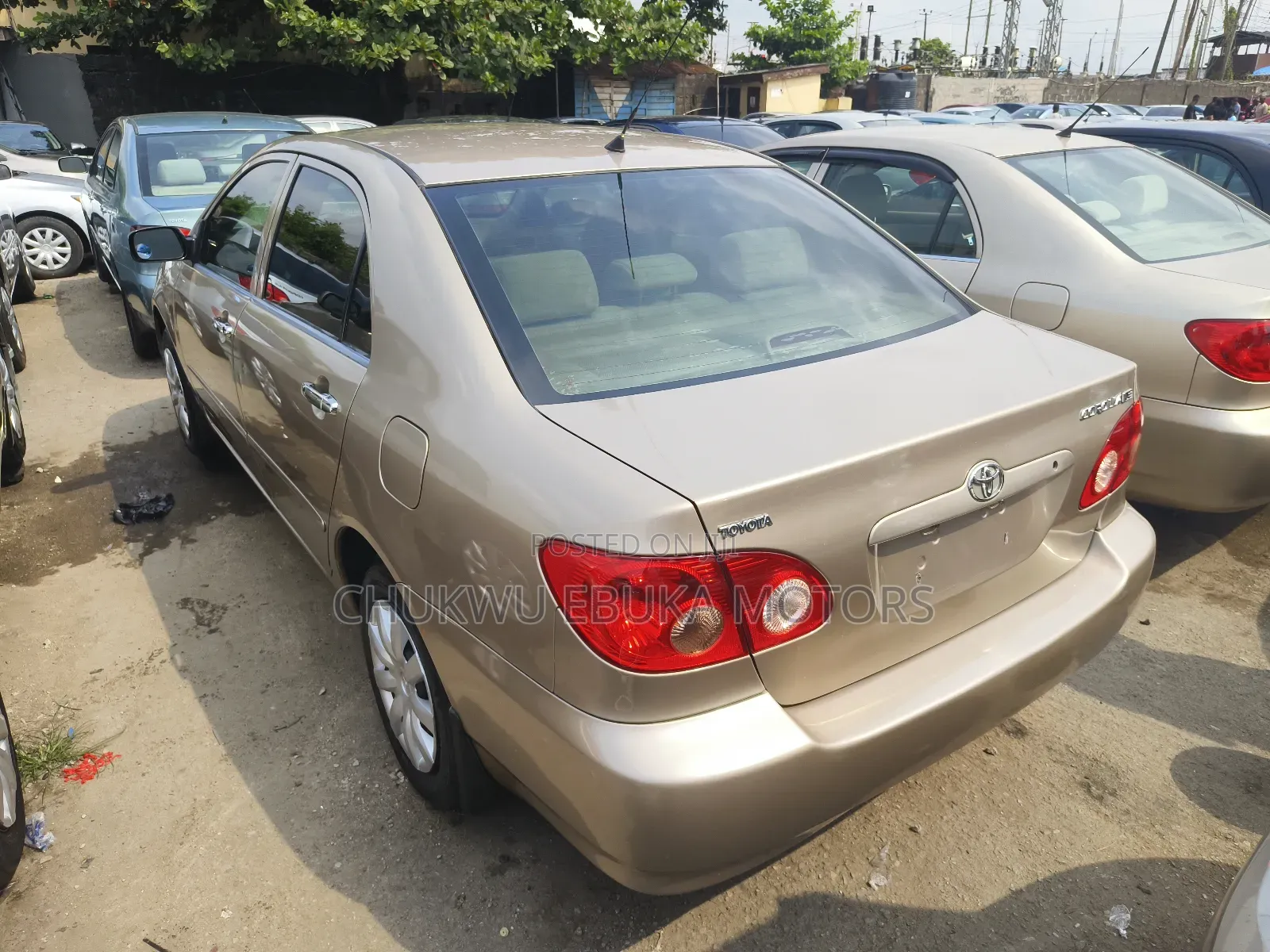 Toyota Corolla LE 2007 Gold
