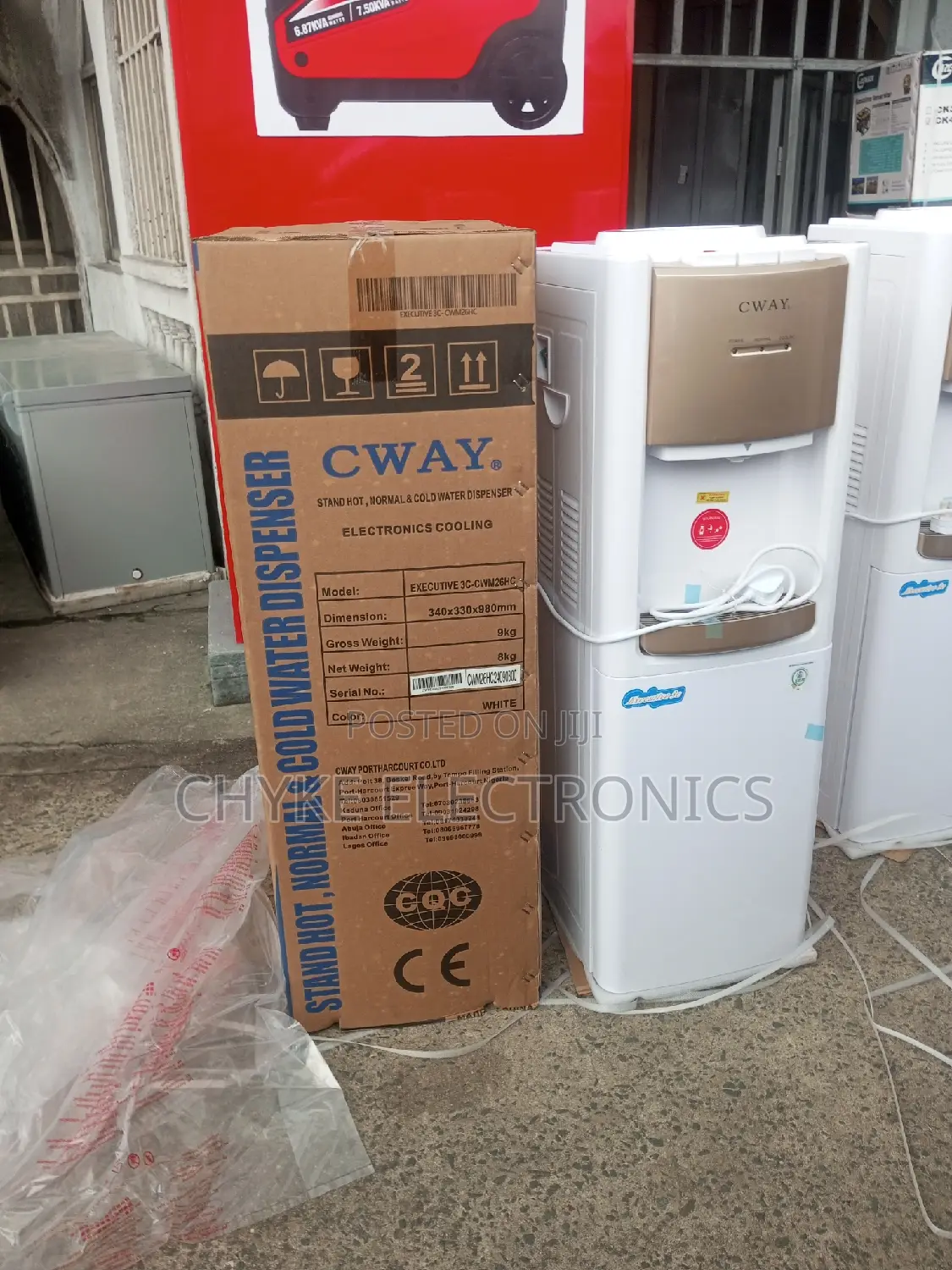 Cway Top Loader Water Dispenser