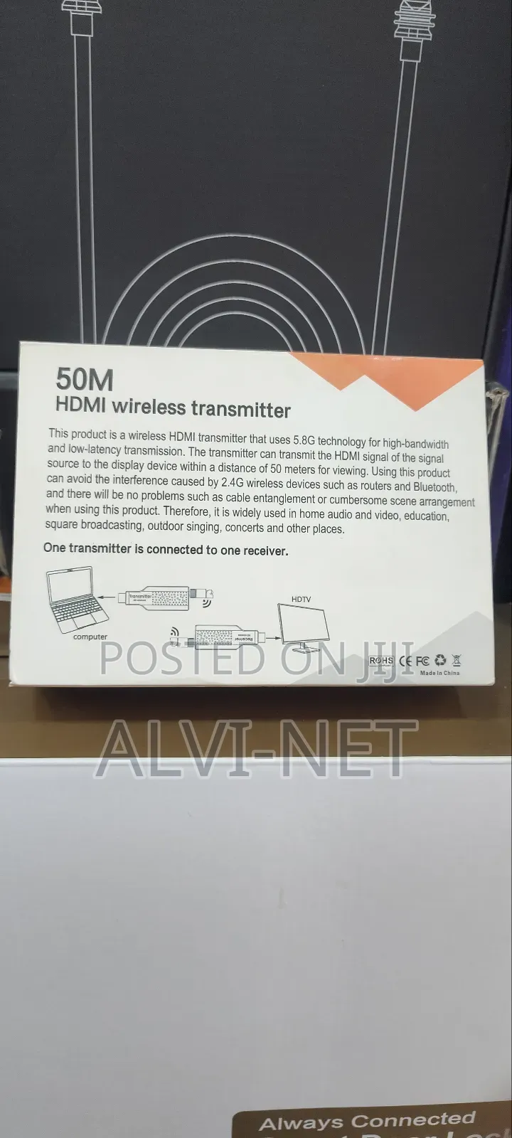 50m Wireless Hdmi Transmitter