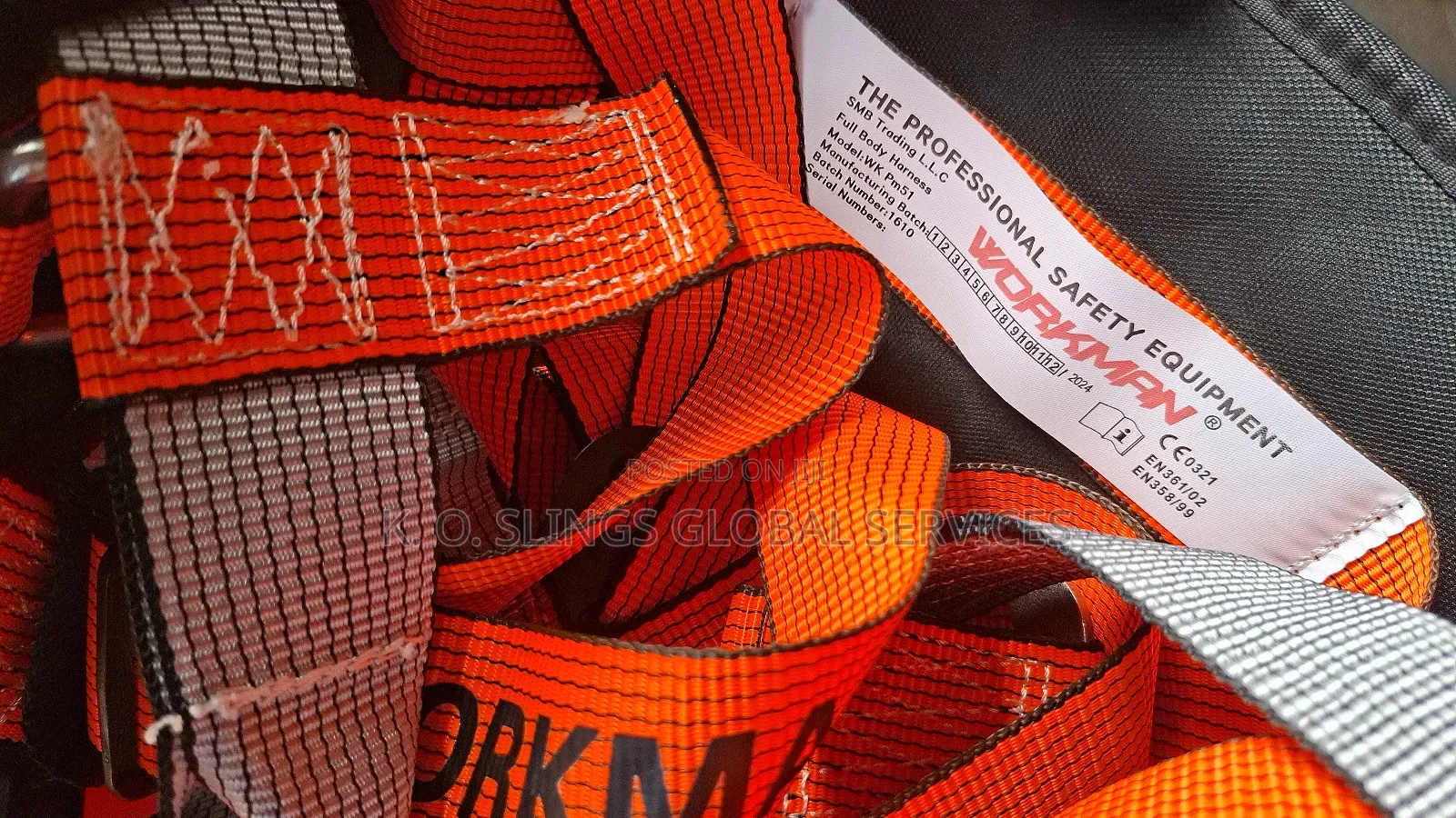 Workman Double Harness Belt