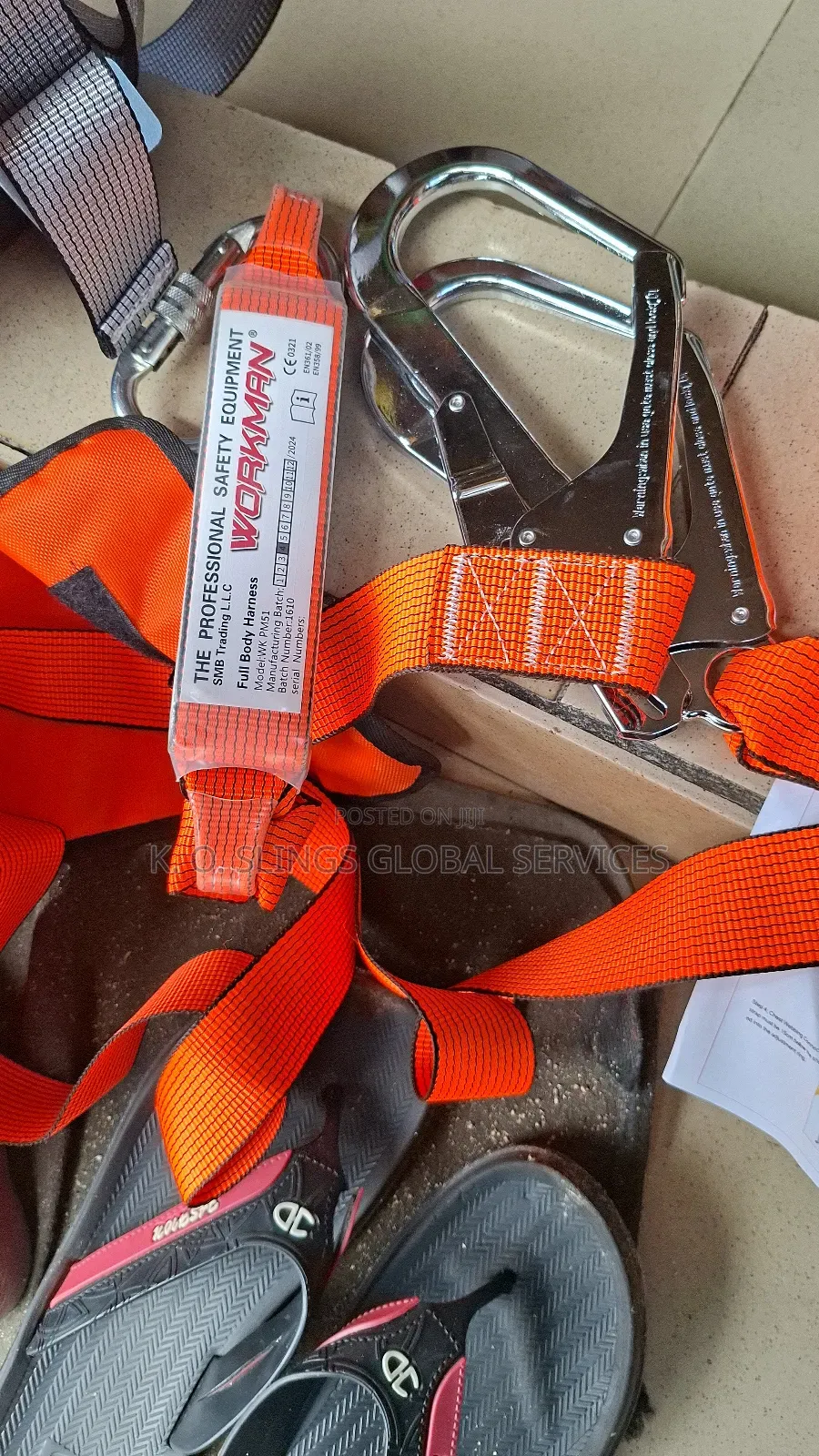 Workman Double Harness Belt