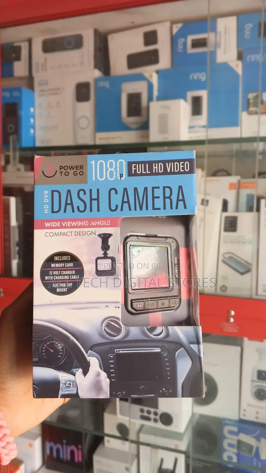 Power to Go Dash Camera