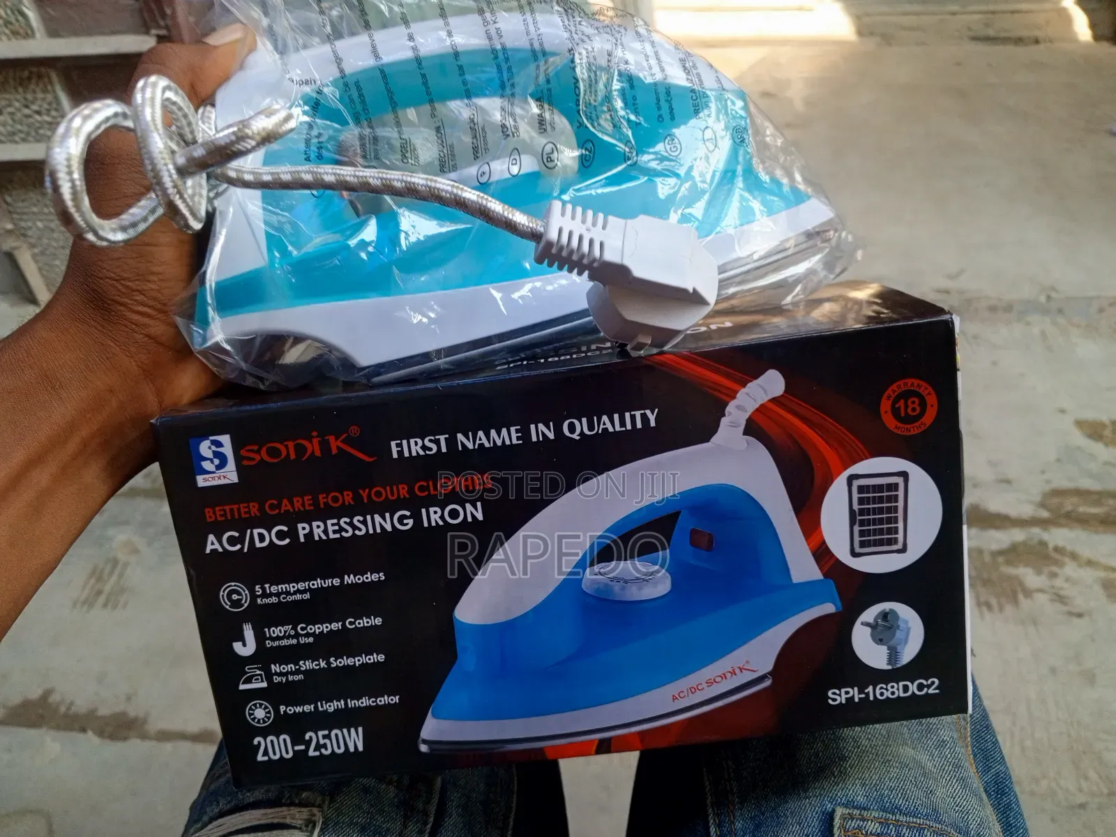 Ac/Dc Pressing Iron