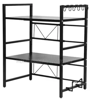 2 Tier Microwave Stand Rack - Microwave Countertop Stand