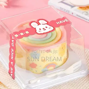 50 Sheets / Package Stickers Packaging Box Sealing Labels Cake Sticker
