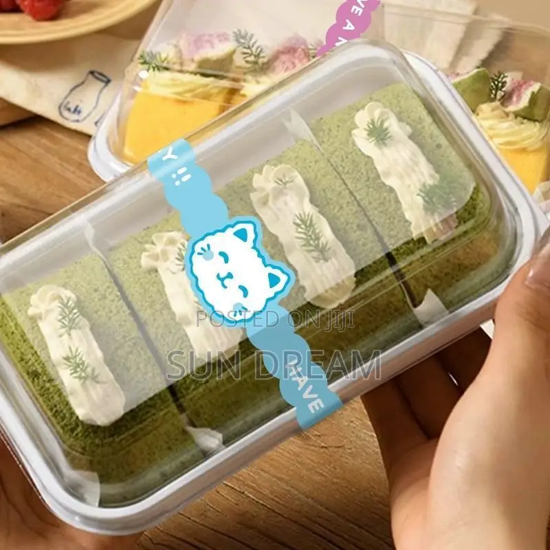 50 Sheets / Package Stickers Packaging Box Sealing Labels Cake Sticker