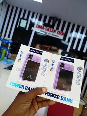 Sinclu 20000mah Wireless Power Bank