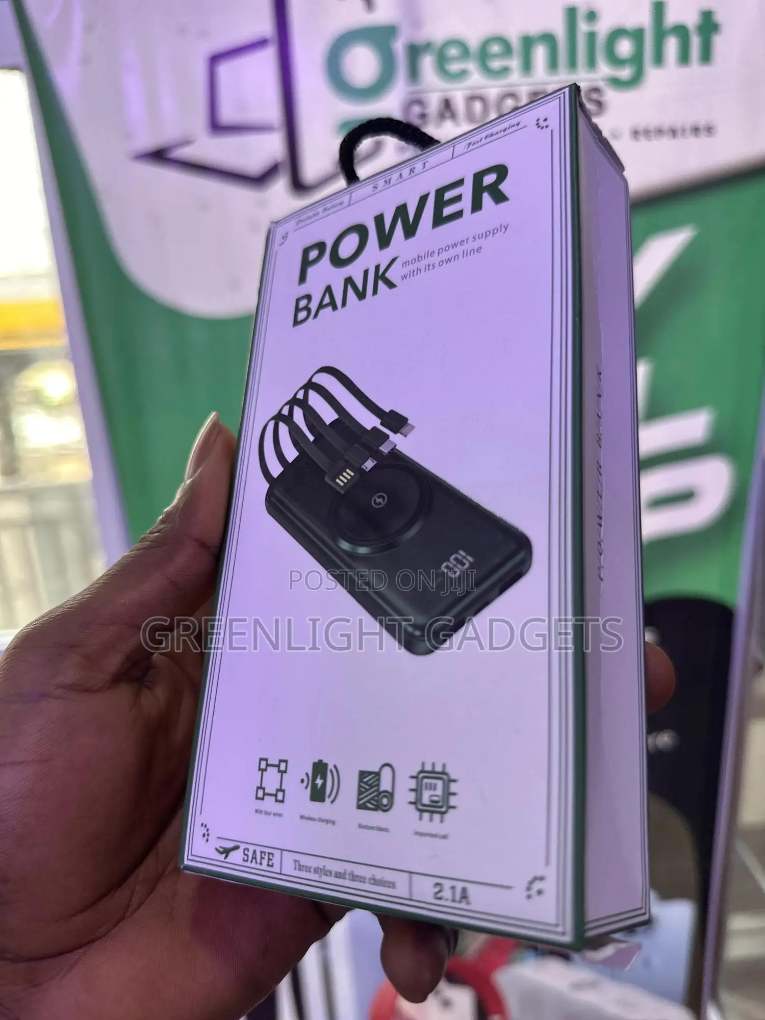 Multi-Cable Power Bank