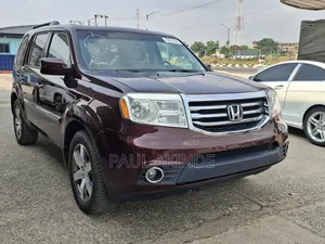 Honda Pilot Touring w/RES/Navi 4WD (3.5L 6cyl 5A) 2013 Burgundy