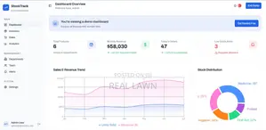 Stock Inventory Management System (Website – See Demo First)