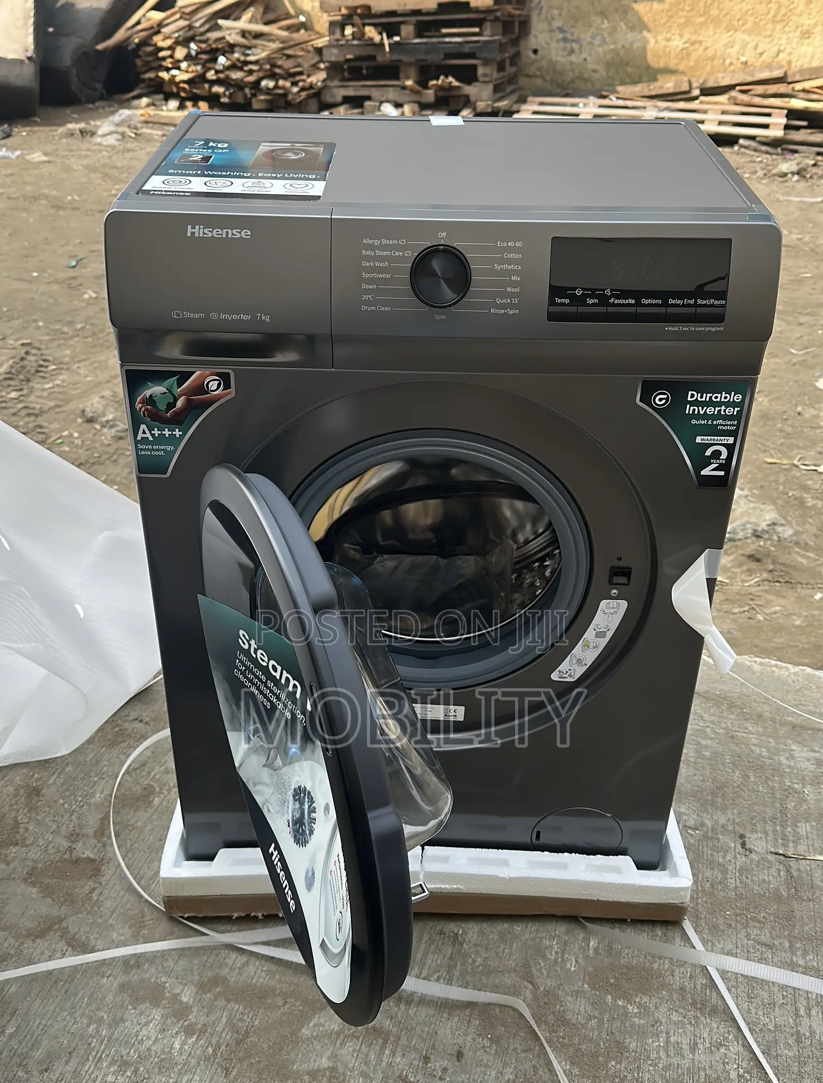 Hisense Automatic Washing Machine 7kg Front Load