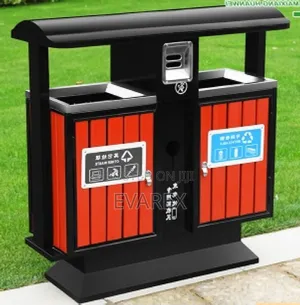Luxury Waste Bin, Dustbin Red.