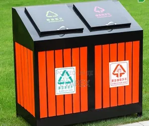 Luxury Waste Bin, Dustbin Red.