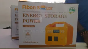 500 Watts Fibon Solar Generator With 100watts Solar Panel and Dc Bulbs