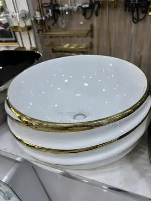 White Ceramic Serving Bowl