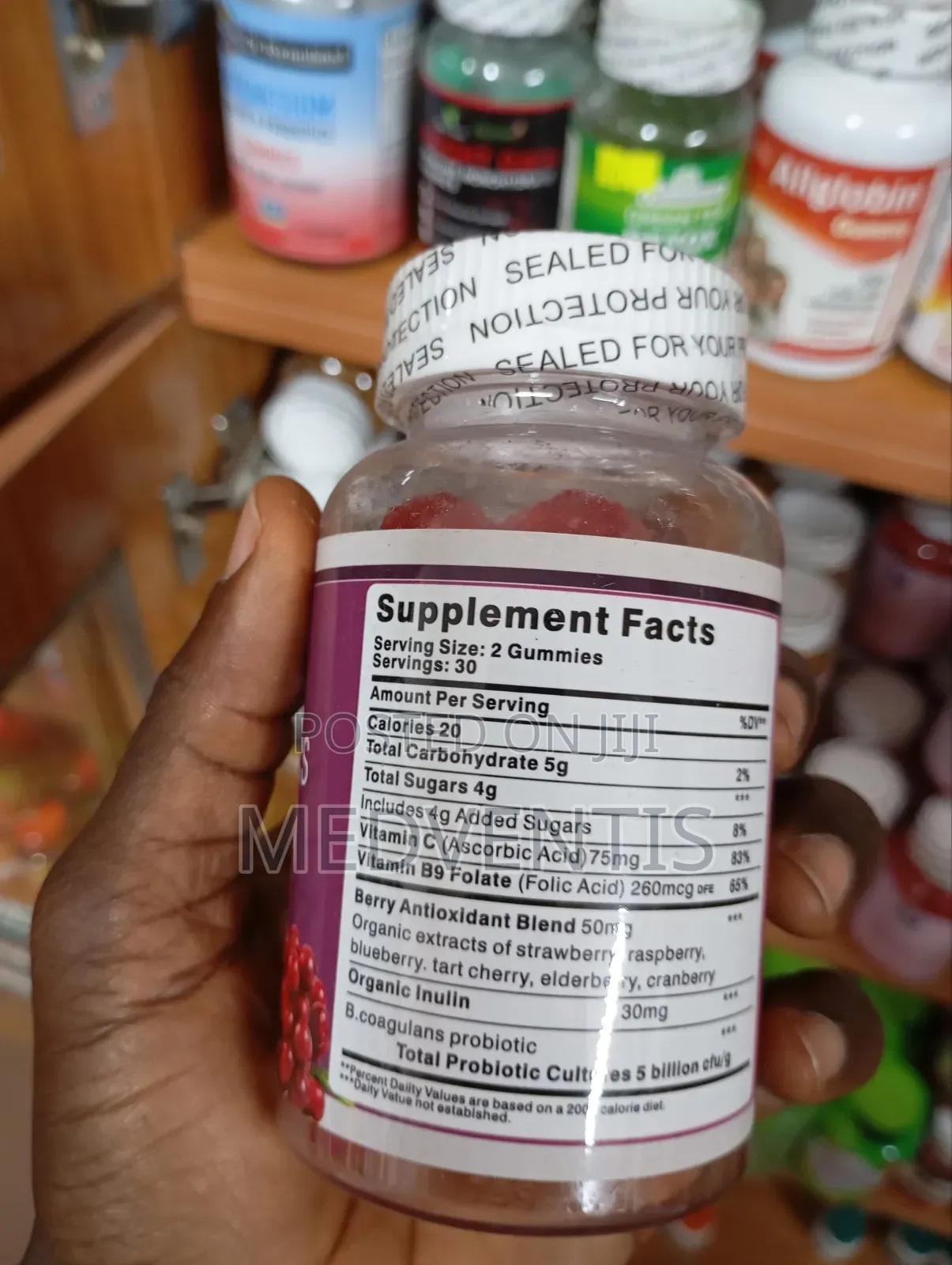 Women's Probiotic Gummies (60 Gummies)