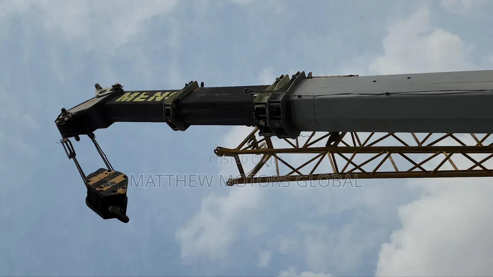 Foreign Used Motorized Rough Terrain Crane 20 Tons