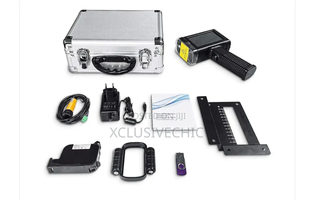 Portable Handheld Inkjet Printer + Extra Digital Cartridge Ink