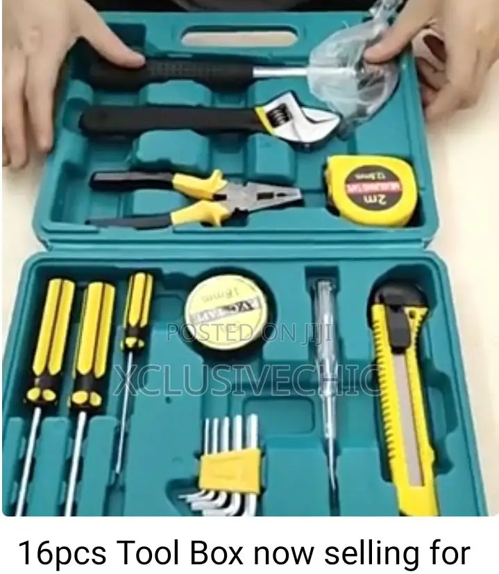 16pcs Toolbox