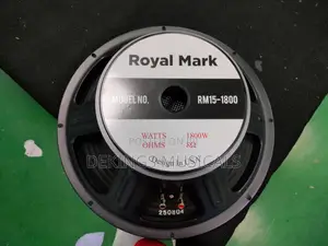 Powerful Royal Mark 15” Full Range Naked Speaker Cone