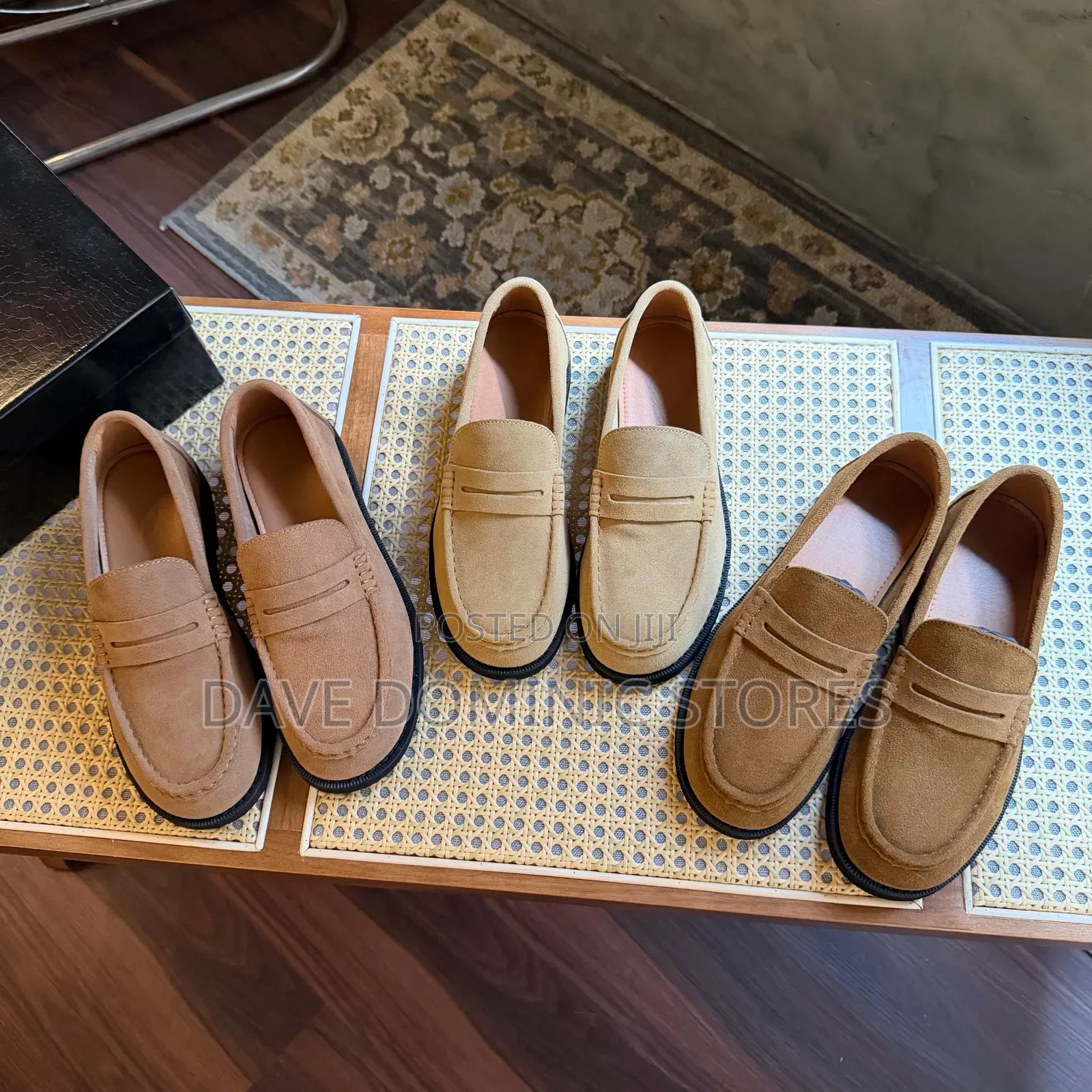 The Brown Split Suede Loafers